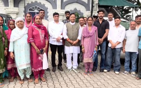 धौलाकुआं में ठोस कचरा प्रबंधन इकाई यूनिट लगाने का विरोध, राजीव बिंदल की अगुवाई में डीसी से मिले ग्रामीण