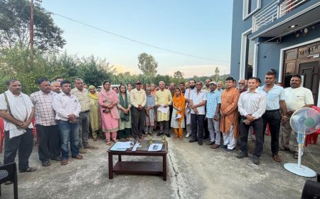 सड़क  की रिपेयर के लिए करवाएंगे बजट का प्रावधान : सुनील शर्मा बिट्टू