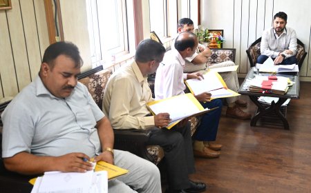 रासायनिक उर्वरकों पर निर्भरता कम कर प्राकृतिक खेती को दें बढ़ावा : उपायुक्त
