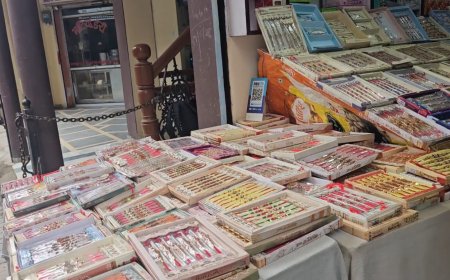 ऑनलाइन खरीद का व्यापारियों के कारोबार पर असर, रक्षाबंधन को लेकर फीकी पड़ी बाजारों में रौनक