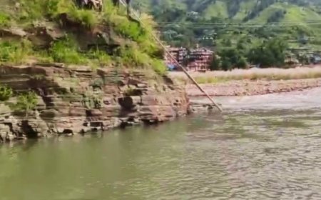 पब्बर नदी में नहाते समय डूबे दो किशोर, एनडीआरएफ की टीम ने शुरू की तलाश
