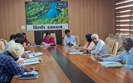 उपायुक्त प्रियंका वर्मा की अध्यक्षता में जिला जल स्वच्छता मिशन समिति की बैठक आयोजित