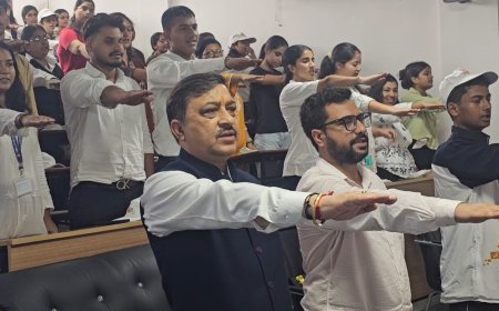 खेलो इंडिया संवाद कार्यक्रम, बड़ी संख्या में युवाओं ने सुना प्रधानमंत्री का संवाद, कालाअम्ब में आयोजित हुआ कार्यक्रम