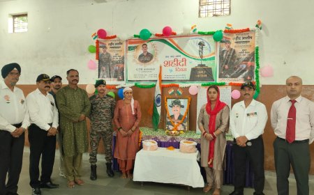 गिरीपार के भरली गांव में वीर सपूत आशीष के शहीदी दिवस पर श्रद्धांजलि सभा का आयोजन