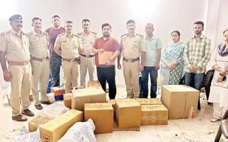 नशीली दवाओं का जखीरा पकड़ा , लाखों अल्प्राजोलम टेबलेट के साथ 43 किलो से अधिक पाउडर-कोडीन और सिरप बरामद 