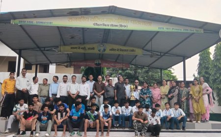 अंडर -14 खेल प्रतियोगिता में पंजेहरा स्कूल ने बाजी मारी
