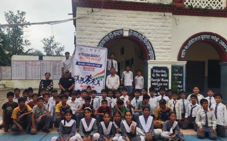 राष्ट्रीय खेल दिवस 2026 उत्साह एवं उमंग के साथ मनाया गया, “खेलेगा भारत, जीतेगा भारत” का दिया संदेश