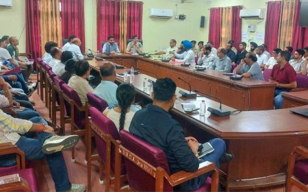 एडीसी ने नशे के खिलाफ अभियान को और प्रभावी बनाने के साथ सड़क सुरक्षा उपायों को सुदृढ़ करने के दिए निर्देश