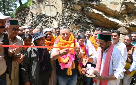 जुब्बल-नावर-कोटखाई में सड़क निर्माण को मिल रही नई गति: रोहित ठाकुर