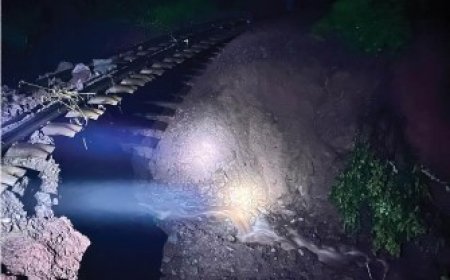 कालका-शिमला रेललाइन पर मंडराया बड़ा खतरा, कोटी-गुम्मन के बीच मिट्टी बही