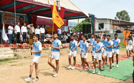 खेल युवाओं में अनुशासन, नेतृत्व क्षमता, आत्मविश्वास, सहयोग एवं टीम भावना विकसित करने में सहायक - संजय अवस्थी