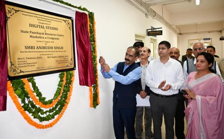 डिजिटल स्टूडियो के निर्माण से प्रशिक्षुओं को प्राप्त होगा तकनीक आधारित प्रशिक्षण - अनिरुद्ध सिंह