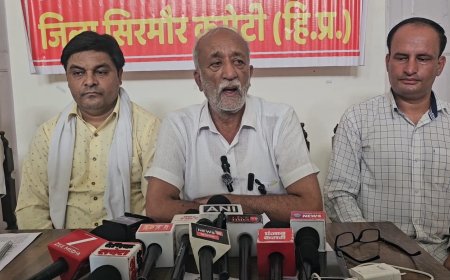 किसानों को हर महीने दूध की पेमेंट जारी करने की मांग,  नाहन में किसान सभा की जिला स्तरीय बैठक आयोजित