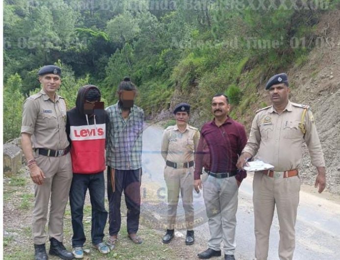 श्री रेणुका जी में पुलिस को देखकर भागे बाइक सवार, 3.15 ग्राम चिट्टा के साथ चढ़े हत्थे