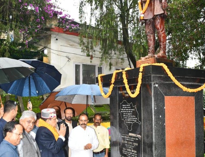 डॉ. शांडिल ने हिमाचल निर्माता स्व. डॉ. वाई.एस. परमार को किया याद