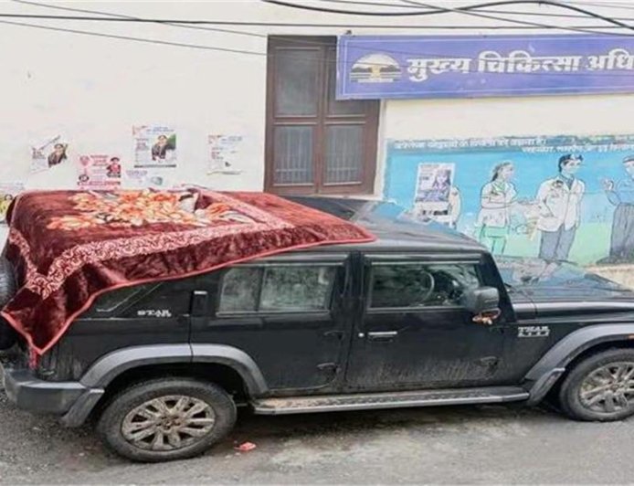 मणिमहेश यात्रा पर जा रहे पंजाब के युवक की थार पर पत्थर गिरने से मौत
