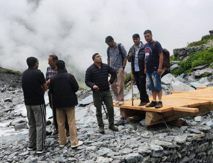 श्री मणिमहेश यात्रा-2026 की तैयारियों का उपायुक्त मुकेश रेपस्वाल  ने किया निरीक्षण