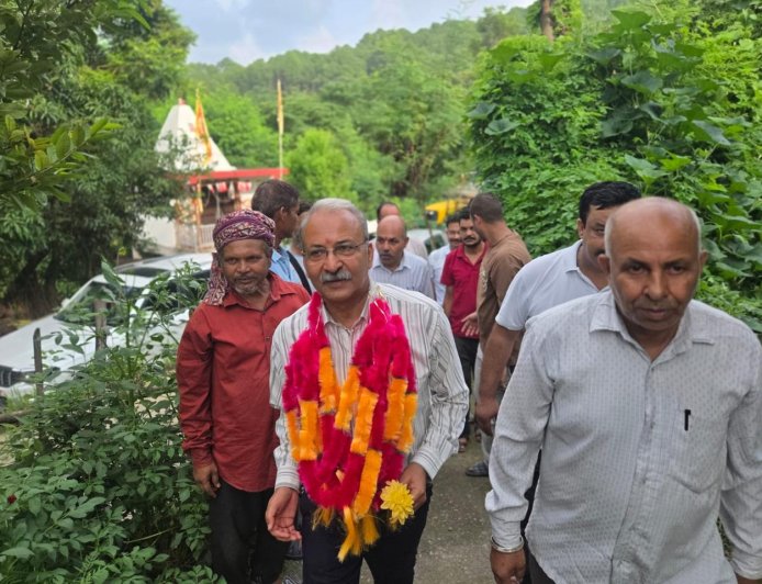 सुनील शर्मा बिट्टू ने पंतेहड़ी गांव को सड़क से जोड़ने के लिए वन विभाग को दिए निर्देश