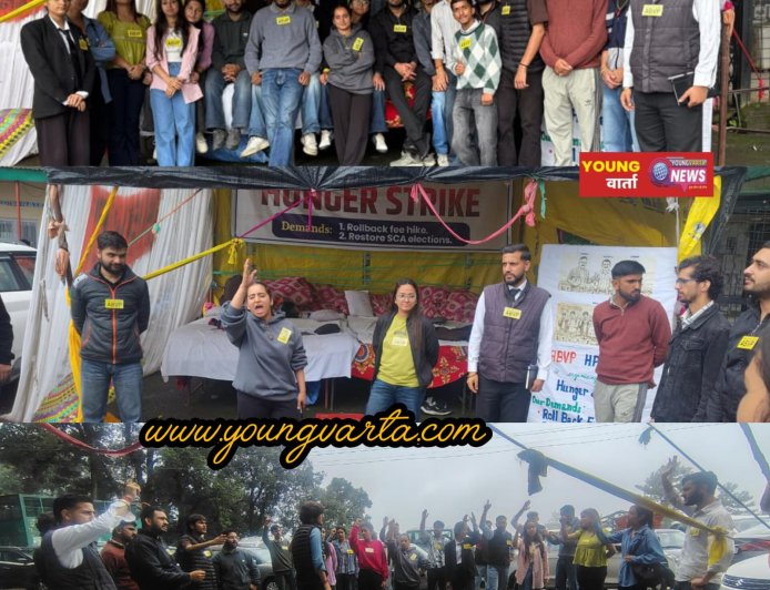 क्रमिक भूख हड़ताल का नौवें दिन भी जारी,  मांगे पूरी होने तक रहेगा आंदोलन जारी  : सुशील शर्मा