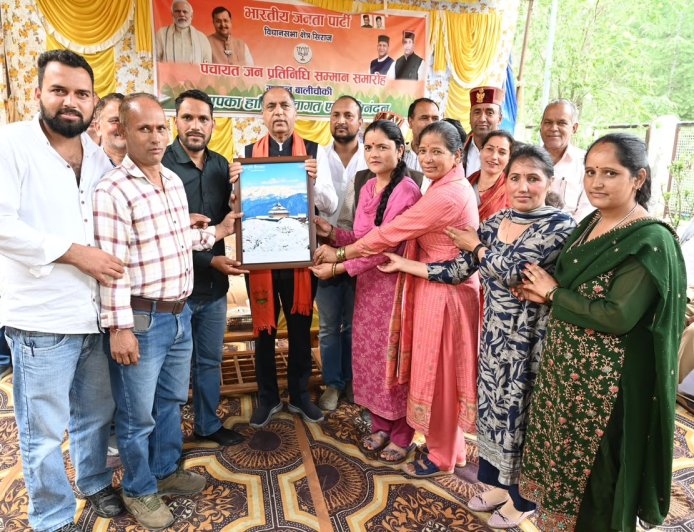 कुर्सी बचाने के लिए गांधी परिवार के पिछलग्गू बने हुए हैं मुख्यमंत्री सुक्खू: जयराम ठाकुर