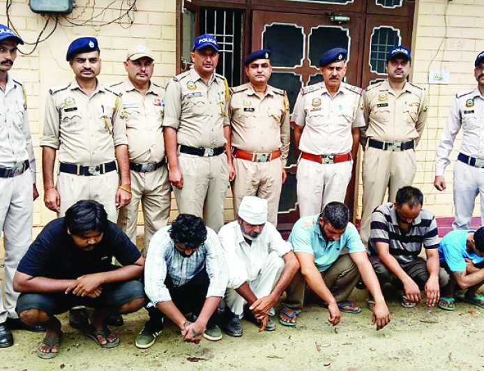 बिलासपुर पुलिस ने 175.5 ग्राम चिट्टे के साथ छह दबोचे