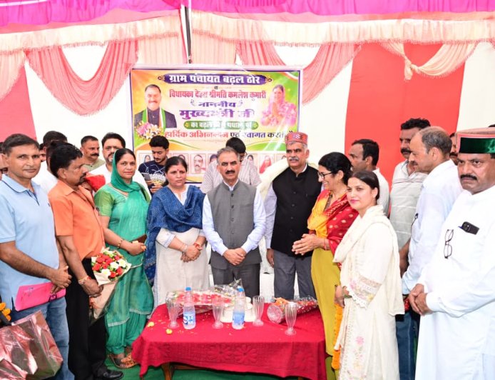 मुख्यमंत्री ने देहरा में 46 करोड़ रुपये की लागत की प्रदेश की पहली ओजोन आधारित पेयजल परियोजना की घोषणा की