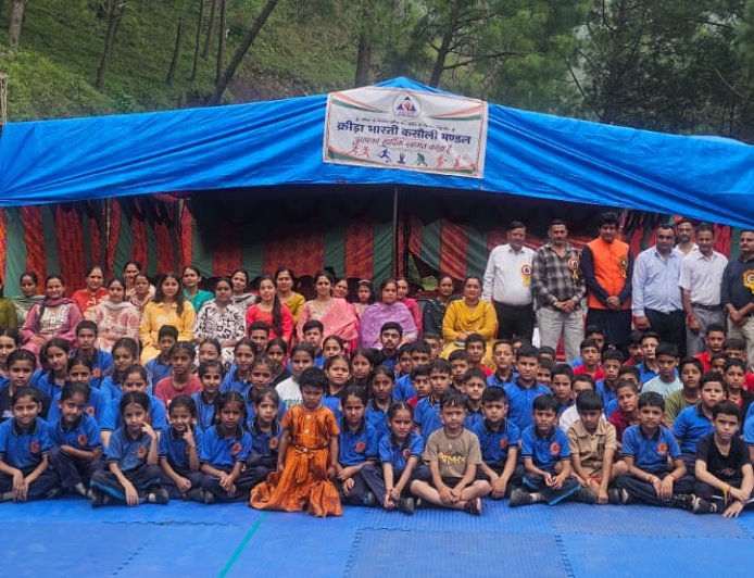 राष्ट्रीय खेल दिवस पर क्रीड़ा भारती कसौली मंडल ने आयोजित की कबड्डी व कराटे प्रतियोगिताएं