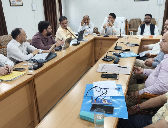 ग्रामीण विकास योजनाओं के प्रभावी क्रियान्वयन के लिए पंचायत स्तर पर नियमित निरीक्षण करें अधिकारी : उपायुक्त मुकेश रेपस्वाल