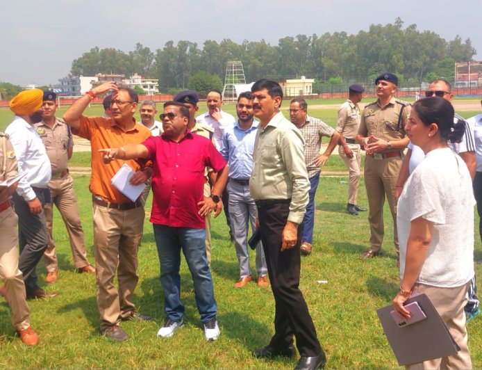 पुलिस महानिरीक्षक विमल गुप्ता ने एंटी चिट्टा वॉकथॉन की तैयारियों का लिया जायजा