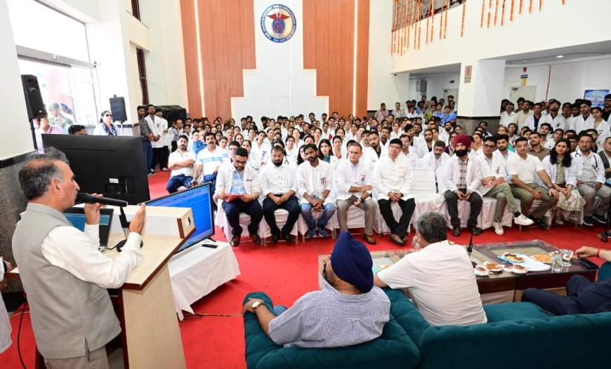 चंबा डेंटल कालेज से स्वास्थ्य सेवाएं होंगी और सुदृढ़ , सीएम ने 200 बिस्तरों की वाले अस्पताल का किया शुभारम्भ 