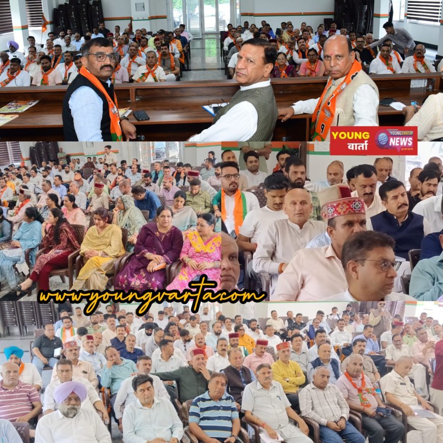 शिक्षक राष्ट्र निर्माण का सबसे सशक्त आधार , भाजपा संगठन के सभी प्रकोष्ठ कर रहे  बेहतरीन कार्य : डॉ. राजीव बिंदल