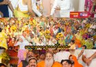श्रीकृष्ण जन्माष्टमी समारोह में शामिल हुए उपमुख्यमंत्री मुकेश अग्निहोत्री , श्री राधा-कृष्ण मंदिर में की पूजा-अर्चना