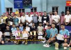 कुमारहट्टी में अंडर-15 व अंडर-17 बैडमिंटन प्रतियोगिता संपन्न, विजेता खिलाड़ियों को ट्रॉफी देकर किया सम्मानित