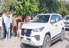 जयराम ठाकुर के काफिले को दिखाए काले झंडे, भाजपा नेताओं के खिलाफ की नारेबाजी