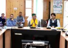 परियोजना सलाहकार समिति की बैठक में  विकास कार्यों की समीक्षा