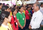 विद्यार्थियों से मुख्यमंत्री का संवाद, करियर से लेकर स्वच्छता और पेपर लीक तक हुए सवाल