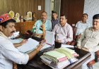पशुपालन विभाग के चतुर्थ श्रेणी कर्मचारी संघ ने उपनिदेशक से की शिष्टाचार भेंट
