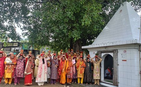 जन्माष्टमी पर माता भद्रकाली मंदिर में स्थापित होंगी श्री राधा-कृष्ण व राधारानी की प्रतिमाएं