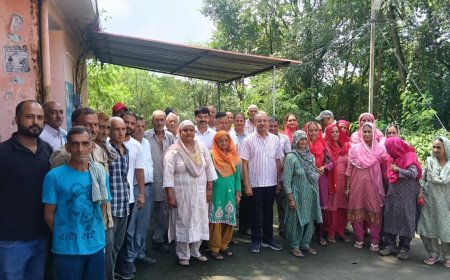 कमलाह गांव की सिंचाई योजना और क्षतिग्रस्त रास्तों की करवाई जाएगी मरम्मत : सुनील शर्मा बिट्टू