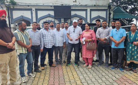 16वें वित्त आयोग के तहत मिलने वाली राशि जल शक्ति विभाग को देने का विरोध, पंचायत प्रधानों ने डीसी सिरमौर से की मुलाकात