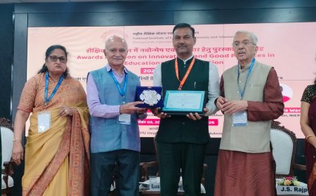 राष्ट्रीय स्तर पर सम्मानित हुए BEEO माजरा रामपाल, हिमाचल से रहे एकमात्र चयनित अधिकारी