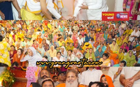 श्रीकृष्ण जन्माष्टमी समारोह में शामिल हुए उपमुख्यमंत्री मुकेश अग्निहोत्री , श्री राधा-कृष्ण मंदिर में की पूजा-अर्चना