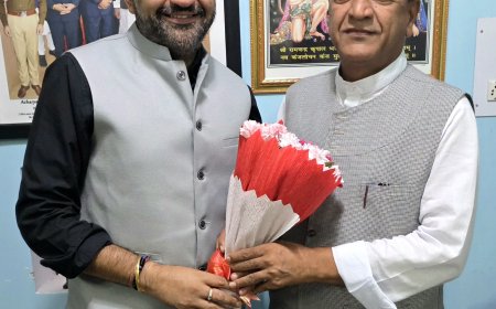 डॉ. बिंदल का स्वर्णिम राजनीतिक अनुभव और संगठनात्मक मार्गदर्शन कार्यकर्ताओं के लिए बहुमूल्य प्रेरणा : कर्ण नंदा