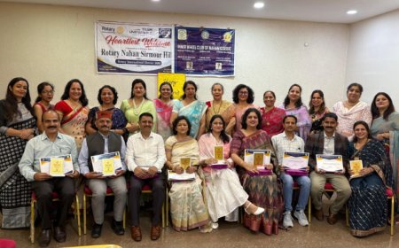 इनरव्हील क्लब नाहन क्लासिक ने शिक्षकों को किया सम्मानित