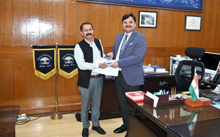 प्रधानमंत्री सूक्ष्म खाद्य प्रसंस्करण उद्यम योजना के तहत शिमला जिला को मिला बेस्ट परफॉर्मेंस का अवॉर्ड