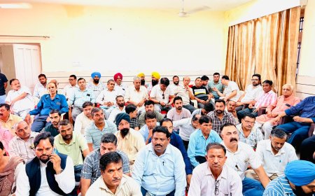 भाजपा के दोनों मंडलों की संयुक्त बैठक आयोजित, सेवा संकल्प अभियान व जनहित के मुद्दों पर बनी रणनीति