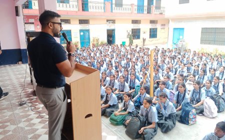 बड़ा लक्ष्य तय करें, मेहनत और आत्मविश्वास से आगे बढ़ें : जतिन लाल