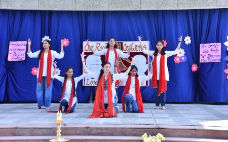 ग्रैंडपेरेंट्स डे एवं बालिका दिवस का भावपूर्ण समारोह आयोजित