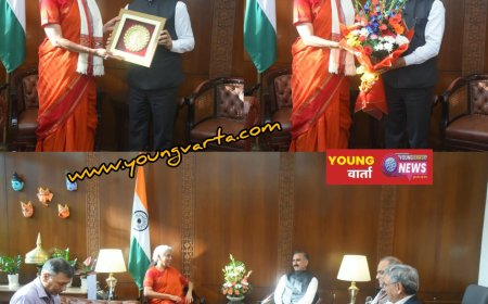 मुख्यमंत्री ने केंद्रीय वित्त मंत्री निर्मला सीतारमण से की भेंट, अतिरिक्त वित्तीय सहायता का आग्रह