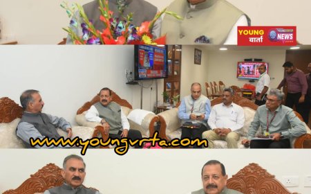 मुख्यमंत्री ने केंद्रीय मंत्री डॉ. जितेंद्र सिंह से की भेंट, खगोलीय केंद्र स्थापित करने का प्रस्ताव रखा